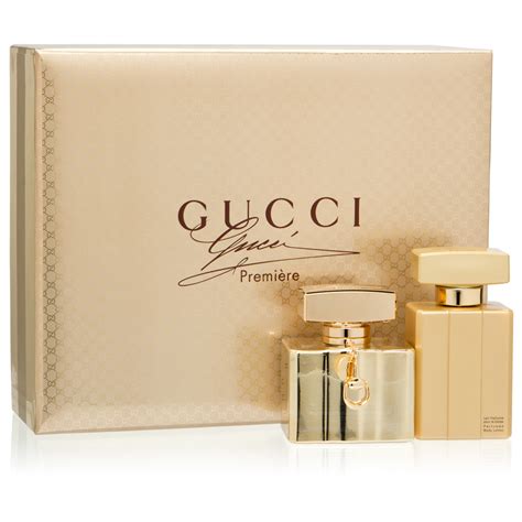 perfume shop gucci gift set|premiere collection perfume gift set.